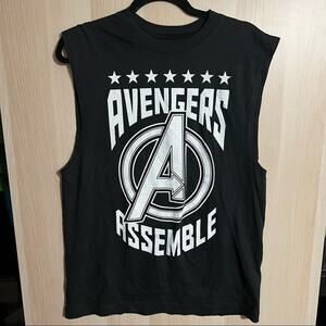Marvel Avengers Cutoff Sleeve Muscle T-shirt